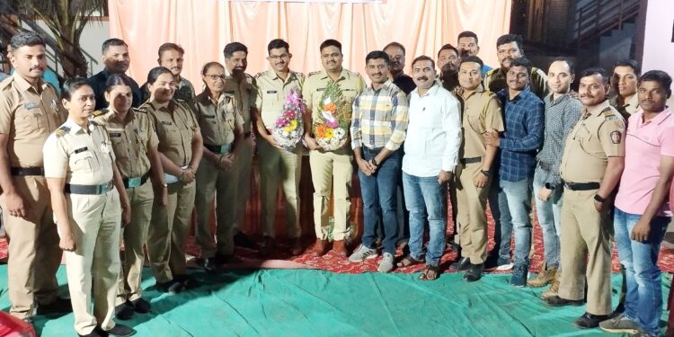 संदीप पोमण यांना निरोप