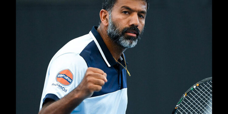 रोहन बोपण्णा अव्वलस्थानी