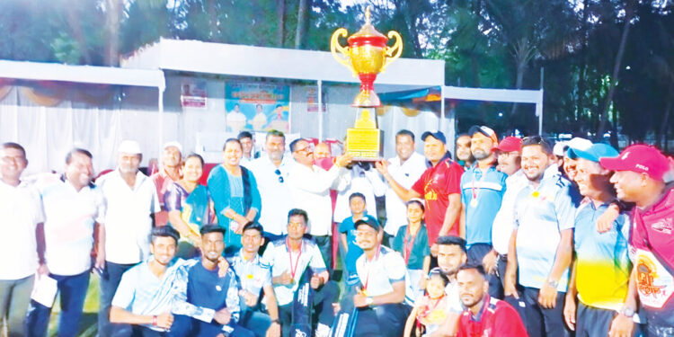 झोतिरपाडा शेतजुई येथे भव्य क्रिकेट सामने संपन्न