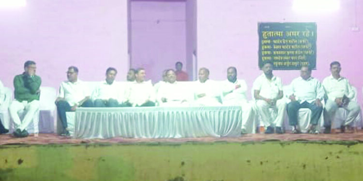 पागोटे ग्रामपंचायतीतर्फे शिवस्मारकाचे लोकार्पण