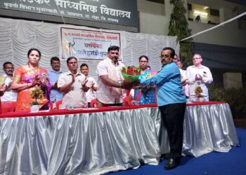 द.ग.तटकरे विद्यालयाचे स्नेहसंमेलन संपन्न