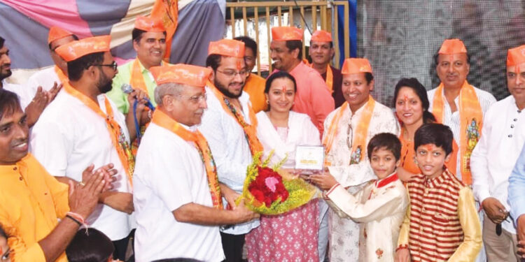 उमेश गोबरे यांचा सत्कार