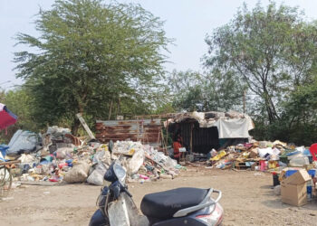 भंगार व्यावसायिकांमुळे उरणवासीय त्रस्त