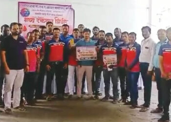 सी.एच.ए. आधार सामाजिक संस्था रक्तदान शिबीर