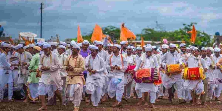 खारघरमध्ये वारकऱ्यांचा मेळावा