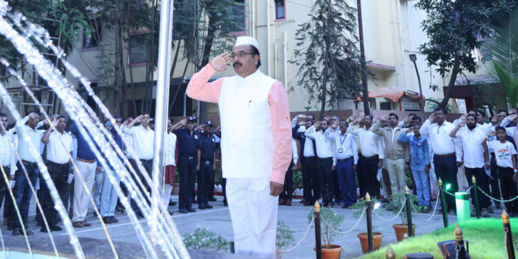 महावितरणाचा प्रजासत्ताक दिन साजरा