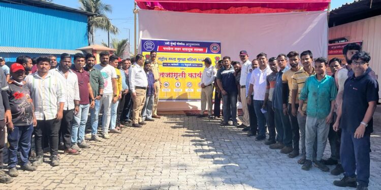 रस्ता सुरक्षा अभियानाचे उदघाटन