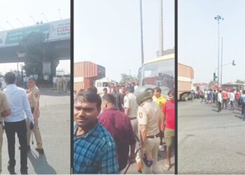 ट्रक चालक व मालक उतरले रस्त्यावर