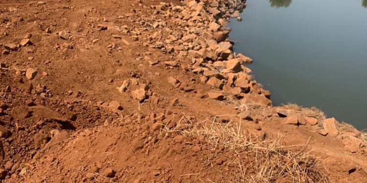 भिलवले धरण परिसरात अनधिकृत बांधकाम