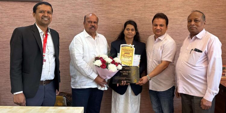 जिल्हास्तरीय विज्ञान प्रदर्शनात रचना ठाकूर प्रथम