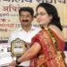 ज्योती म्हात्रे यांचा सन्मान