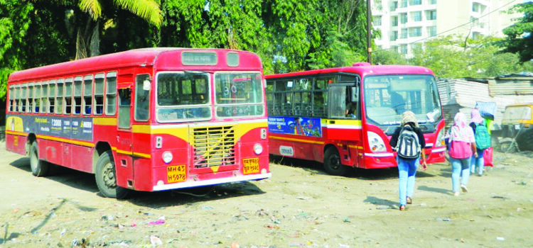 एनएमएमटीची बससेवा बंद