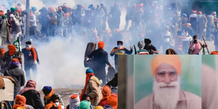 शेतकरी आंदोलनात पहिला बळी