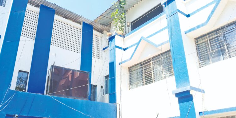 जिल्हाधिकारी कार्यालयाला झुडपांचा विळखा