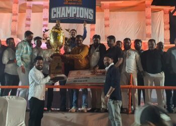 मोहोपाडा क्रिकेट सामन्यांत अंश इलेव्हन संघाची बाजी