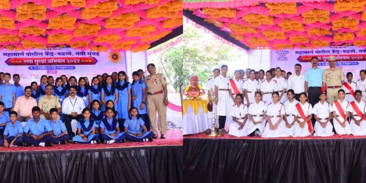 पळस्पे चौकीच्या माध्यमातून रस्ते सुरक्षा अभियान