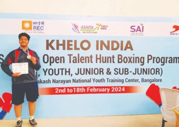 शानची राष्ट्रीय स्पर्धेत निवड