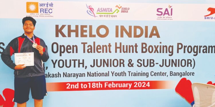 शानची राष्ट्रीय स्पर्धेत निवड