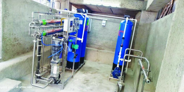रुग्णालयात नवे जलशुध्दीकरण यंत्र