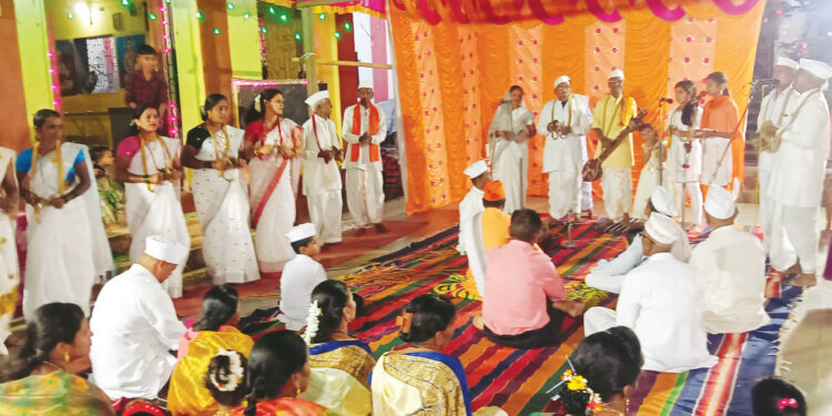 गोमाशी माघी गणेशोत्सव साजरा