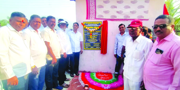 टेमघर ते वरदायनी रस्त्याचे झाले लोकार्पण