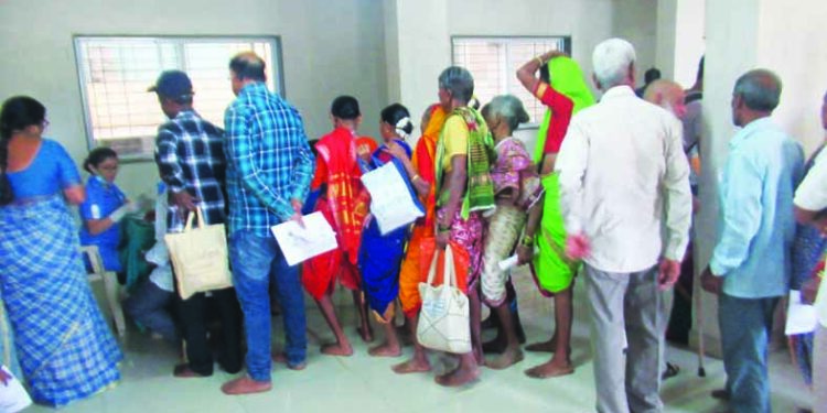 माणगावात नेत्र तपासणी शिबीर संपन्न