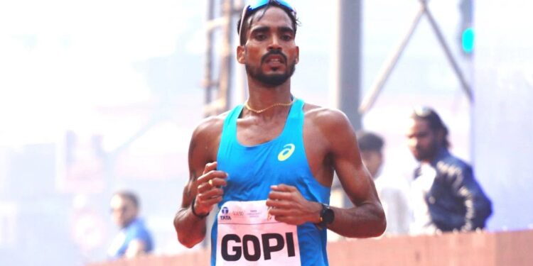 गोपीने मॅरेथॉन जिंकली, पण ऑलिम्पिक पात्रतेपासून दूरच