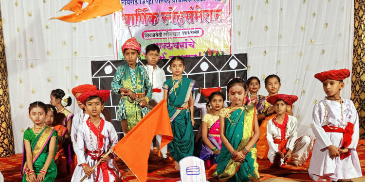 बाहे येथे विविध गुणदर्शनाचे कार्यक्रम