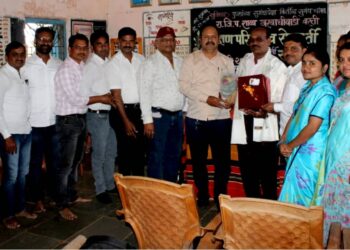 सेवापूर्ती सोहळा उत्साहात