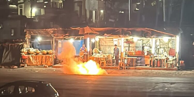 हॉटेलमध्ये सिलेंडरने घेतला पेट