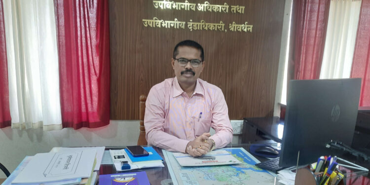 श्रीवर्धनच्या उपविभागीय अधिकारीपदी महेश पाटील