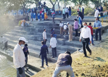 ‘प्रोजेक्ट अमृत’ तलाव स्वच्छता अभियान