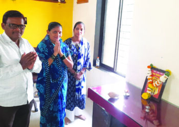 तुराडे ग्रामपंचायतीत संंत सेवालाल जंयती साजरी