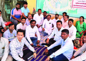 कसळखंड प्रकल्पग्रस्तांचा साखळी उपोषण सुरु