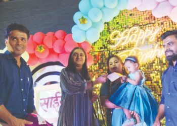 साईराचा वाढदिवस सामाजिक उपक्रमांनी साजरा