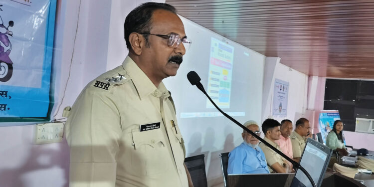 कोंकण ज्ञानपीठात रस्ता सुरक्षा अभियानचे आयोजन