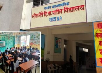 लोकनेते दि.बा.पाटील विद्यालयाची बाजी