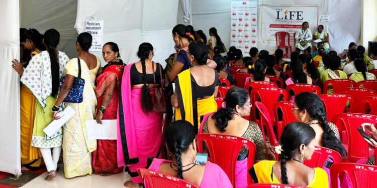 महिलांसाठी कॅन्सर तपासणी शिबीर
