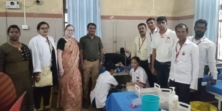 नरेंद्राचार्य महाराज संस्थान महारक्तदान शिबीर