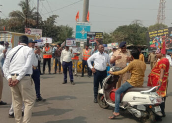 उरणमध्ये राष्ट्रीय रस्ता सुरक्षा अभियान