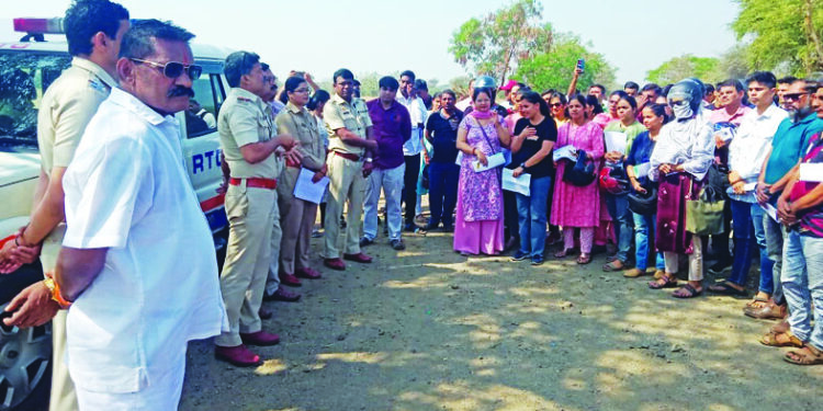रस्ता सुरक्षा अभियान अंतर्गत उरण येथे हेल्मेट रॅली संपन्न