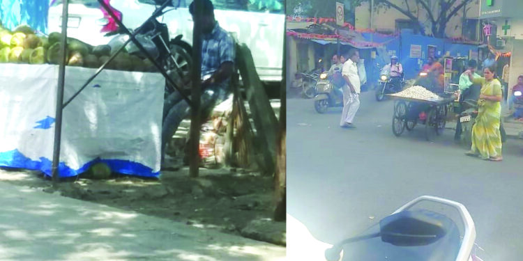 परप्रांतीय विक्रेत्यांची घुसखोरी