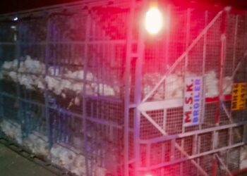 पिकअप टेम्पो पलटी