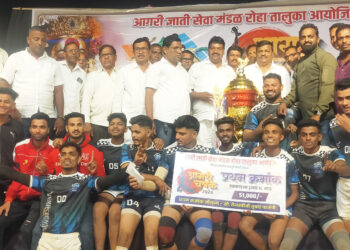 आगरी चषकाचा मानकरी व्याघेश्‍वर रोठ खुर्द