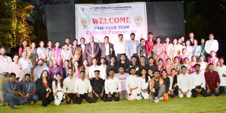 धर्माधिकारी महाविद्यालयास नॅककडून ‘ब’ मानांकन