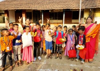 कशेणे शाळेचे बाल मेळाव्यात यश