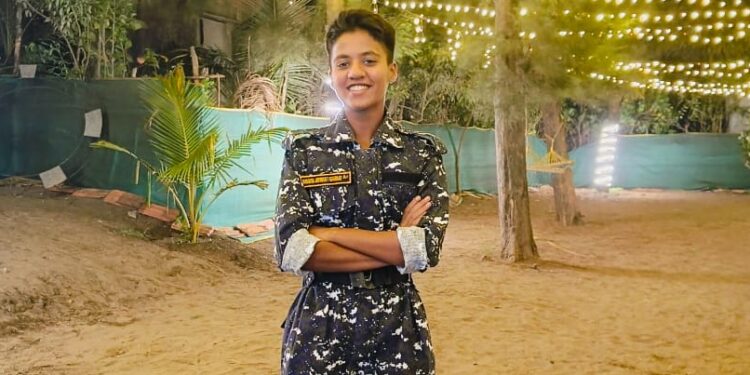 श्रावणी घरतची अग्नीवीर म्हणून निवड