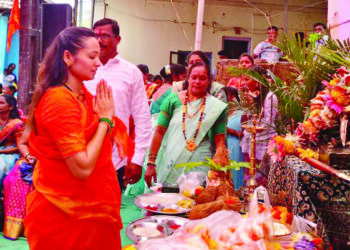 छत्रपती शिवाजी महाराजांचा आदर्श घ्याः चित्रलेखा पाटील