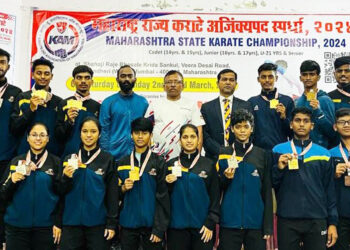 सुवर्णपदक विजेत्यांची राष्ट्रीय कराटे स्पर्धेकरिता निवड