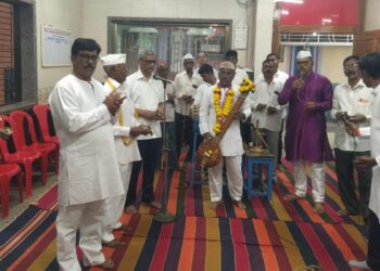 श्री राधाकृष्ण मंदिराचा वर्धापन दिन